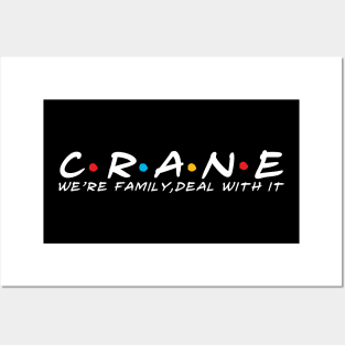 The Crane Family Crane Surname Crane Last name Posters and Art